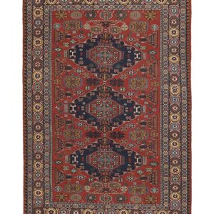 Old Kilim Russian Shirvan Kilim No. 10181
