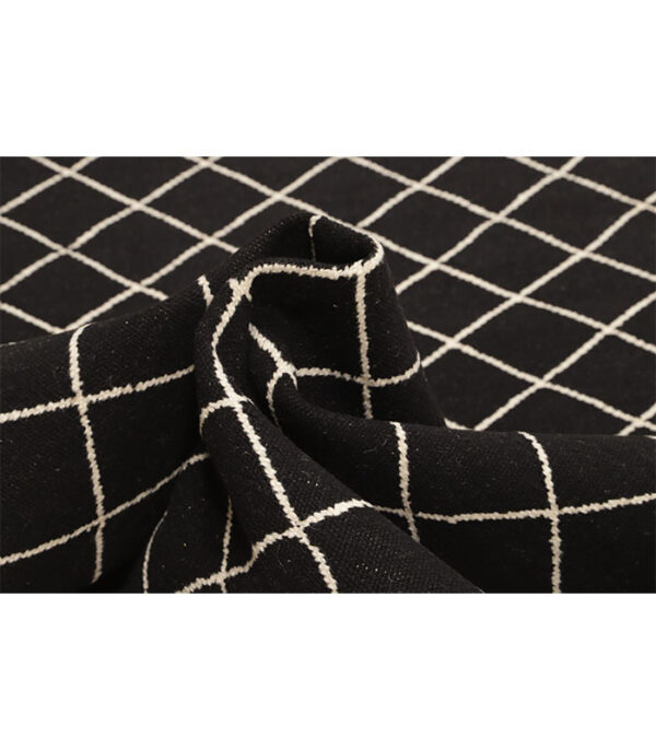Modern Plain Kilim 556621-black - Slika 2