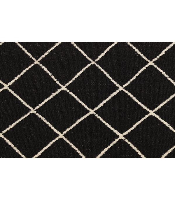 Modern Plain Kilim 556621-black - Slika 4