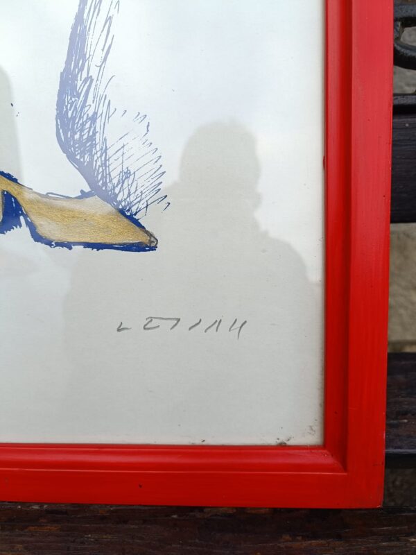 Lesjak, grafika, 49,5×70 cm - Slika 2
