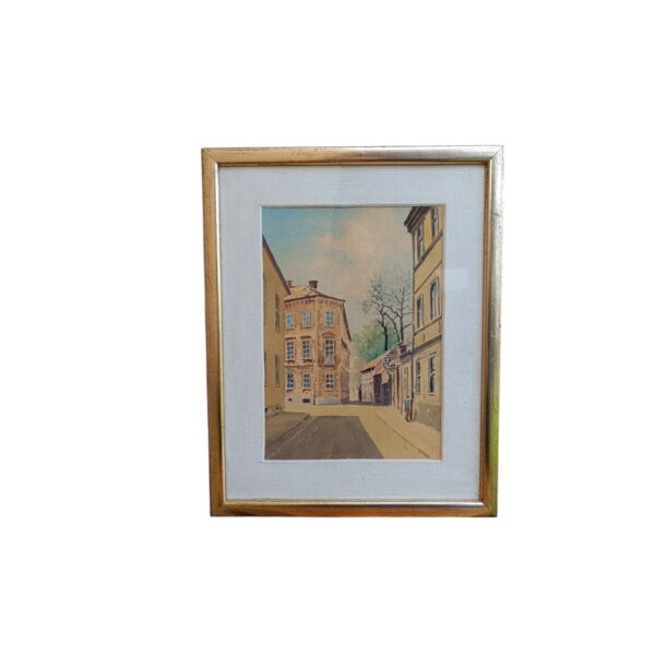 Akvarel, 27×34 cm