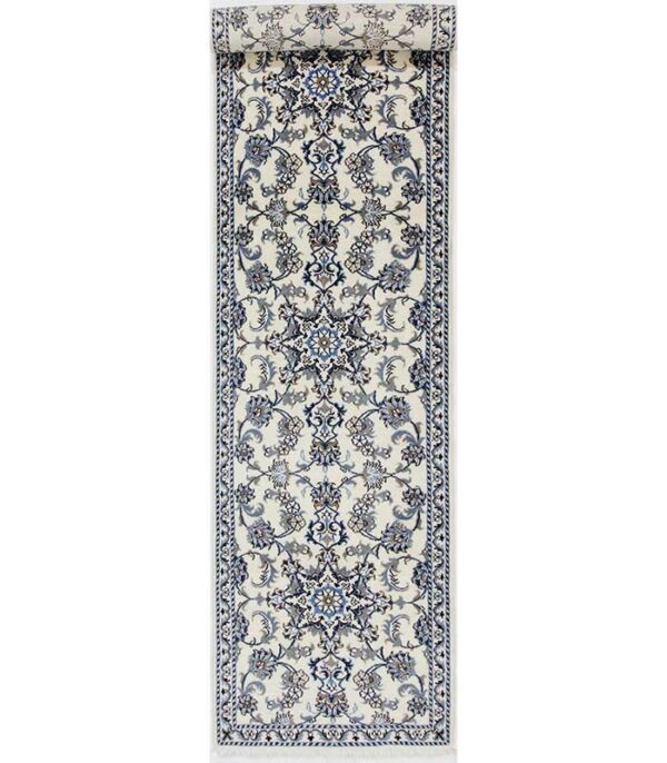 NainTeppich12 La Nr 670 (NainKashmar) - 390 x 83 cm