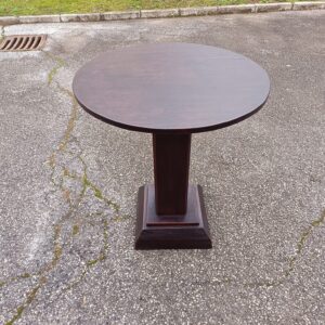 Okrugli antikni stol, dimenzije 59×72 cm