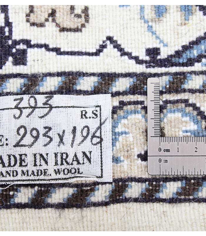 NainTeppich12 La Nr 393 (NainKashmar) - 293 x 196 cm