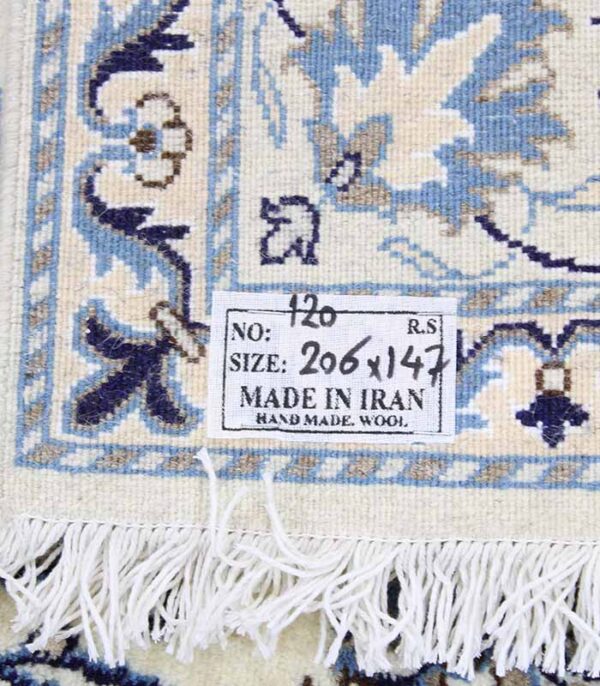 Nain Tepih 12 La Br. 120 (Nain Kashmar) – 206 x 147 cm