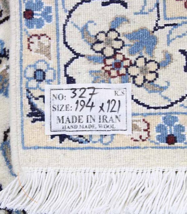 Nain Carpet 12 La No. 327 (NainKashmar) – 194 x 121 cm