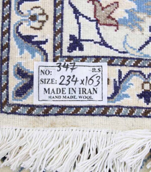 NainTeppich12 La Nr 347 (NainKashmar) - 234 x 163 cm