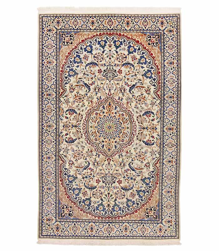 NainTeppich12 La Nr 39-186 (NainKashmar) - 201 x 128 cm