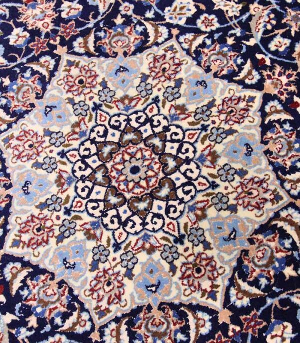 NainTeppich12 La Nr 48-79 (NainKashmar) - 202 x 127 cm - Slika 8