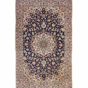 NainTeppich12 La Nr 48-79 (NainKashmar) - 202 x 127 cm