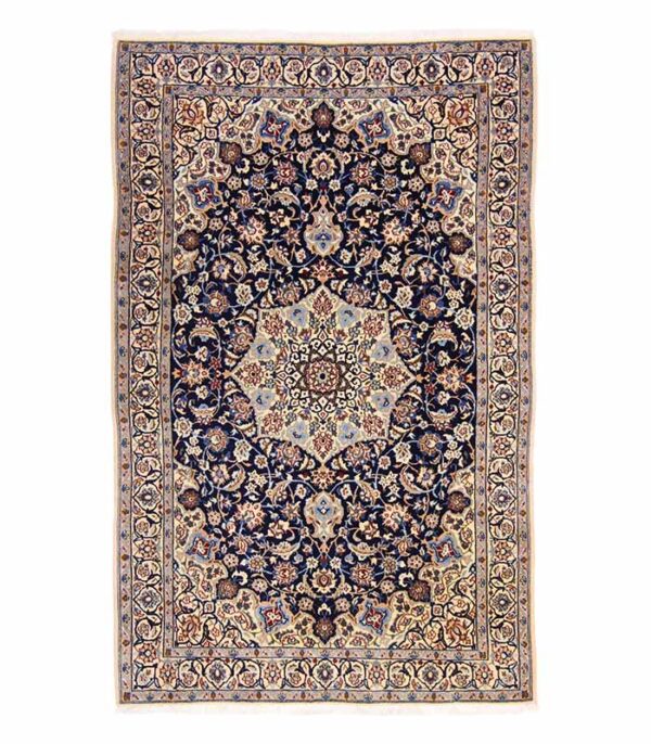 NainTeppich12 La Nr 48-79 (NainKashmar) - 202 x 127 cm