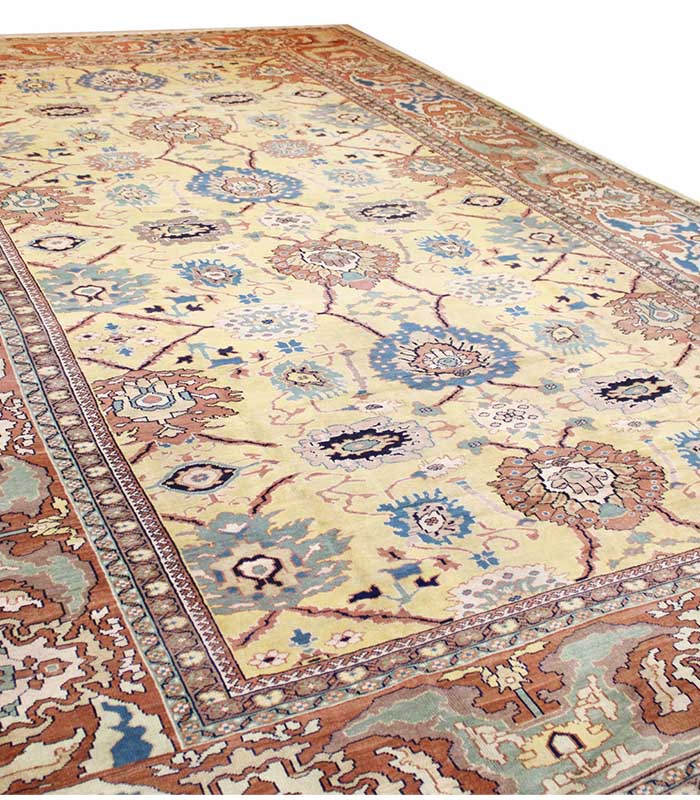 Perzijski tepih Sarough Mahal br. 1136 - 595 x 386 cm - Slika 13