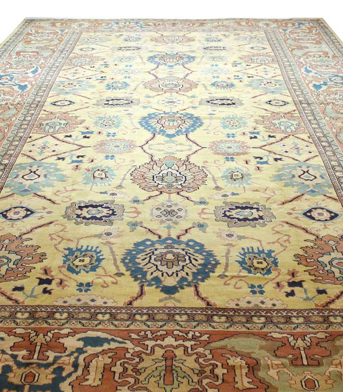 Perzijski tepih Sarough Mahal br. 1136 - 595 x 386 cm - Slika 20
