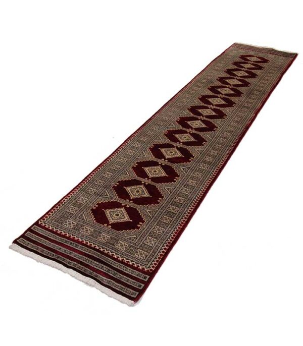 Orijentalni Tepih Buchara No. 34-215 - 307 x 78 cm - Slika 6
