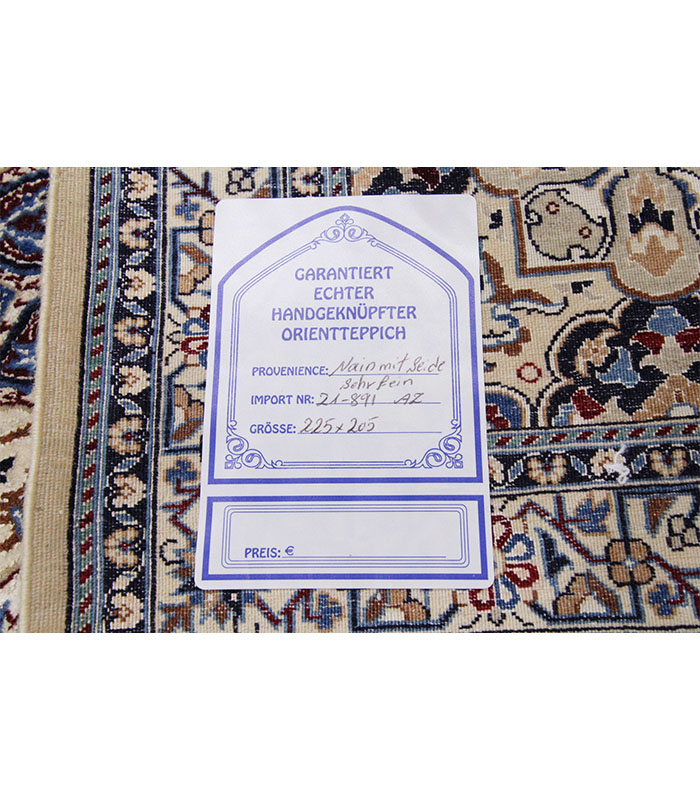 Nain 4 La Tepih s Svilenim Detaljima Br. 21 - 225 x 205 cm