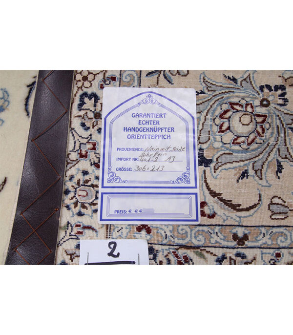 Nain 6 La Tepih sa Svilenim Nitima Br. 401-2 - 306 x 213 cm