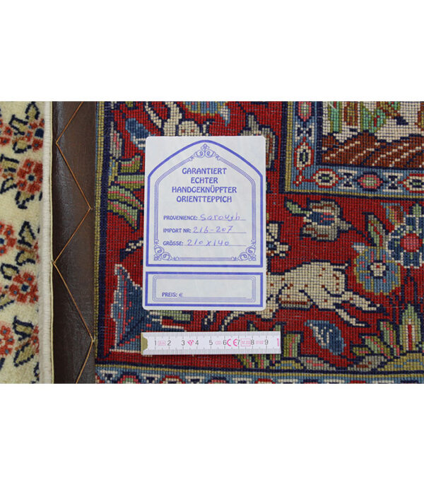 Perzijski tepih Sarough Mahal br. 216 - 210 x 140 cm