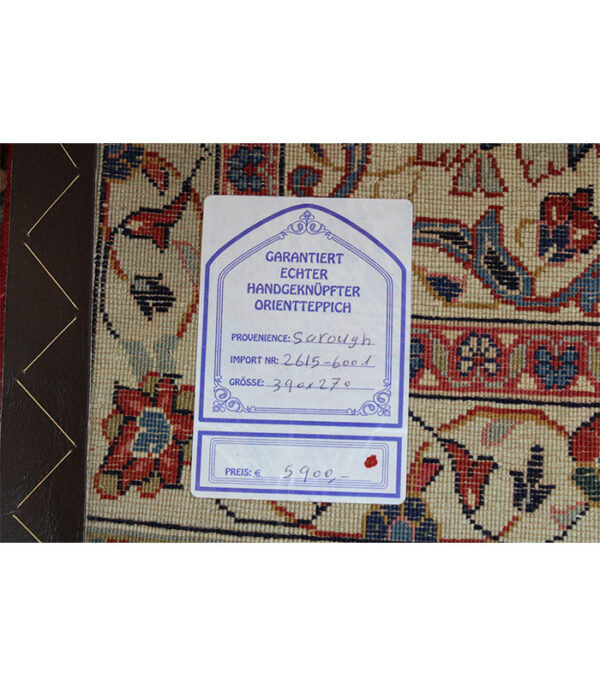 Perzijski tepih Sarough Mahal br. 2615 - 390 X 270 cm