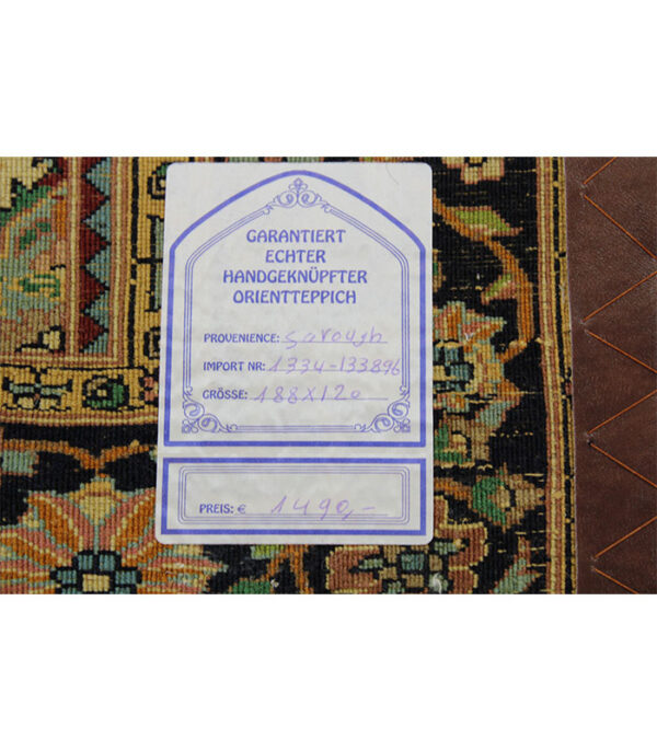 Perzijski tepih Sarough Mahal br. 1334 - 188 x 120 cm