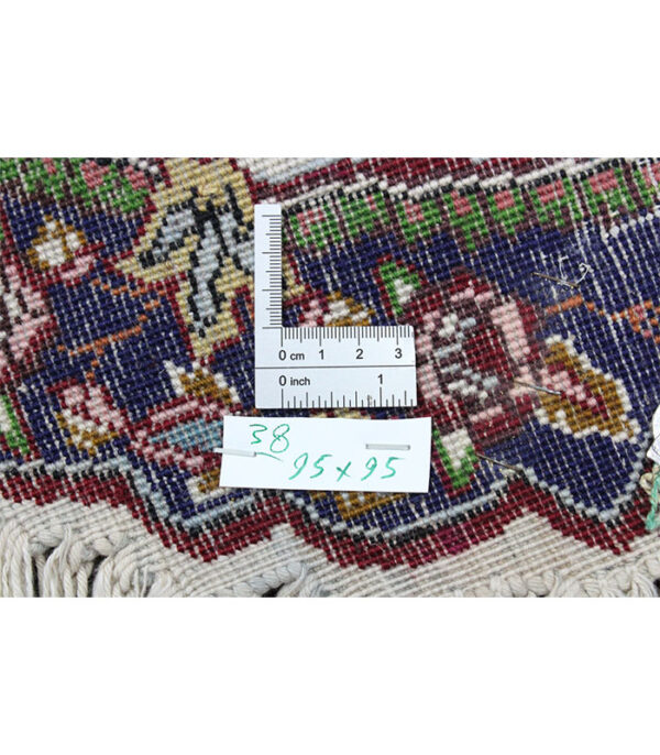 Perzijski tepih Tabriz 30 Raj br. 38 - 95 x 95 cm