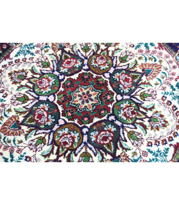 Perzijski tepih Tabriz 30 Raj br. 38  - 95 x 95 cm - Slika 4