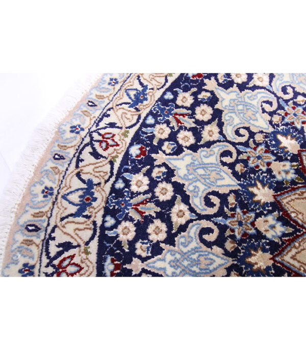 Nain 9 La Tepih Sa Svilom Br. 698 - 105 x 105 cm - Slika 4