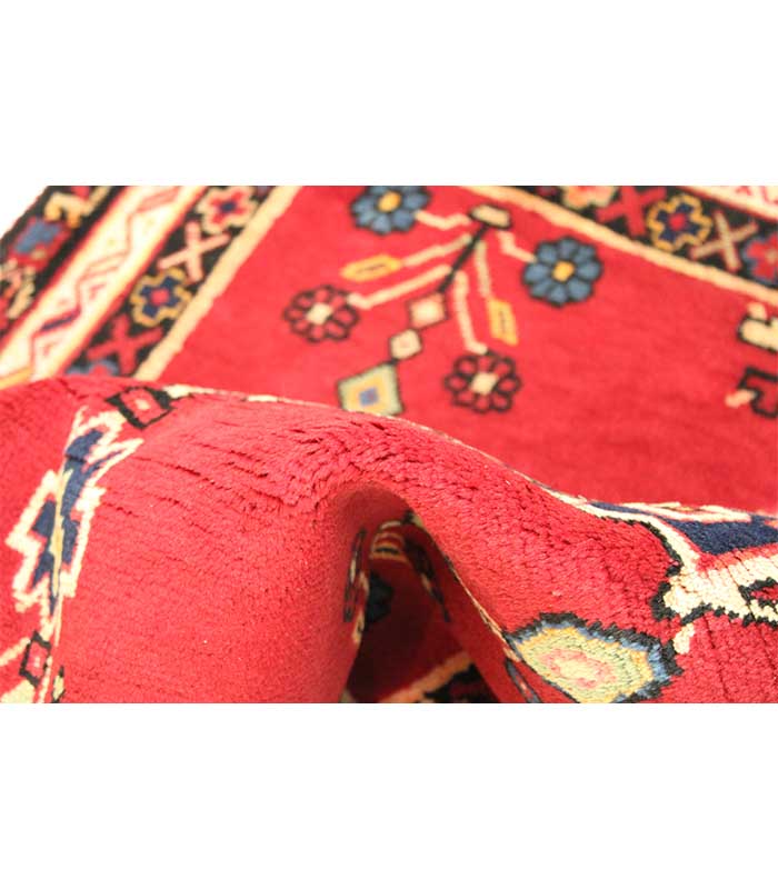 Perzijski tepih Shiraz Ghashghai No. 103537 - 150 x 121 cm - Slika 4