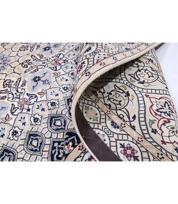 Nain 6 La Tepih sa Svilenim Nitima Br. 402-3 - 304 x 254 cm - Slika 7
