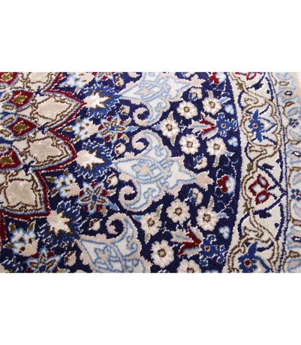 Nain 9 La Tepih Sa Svilom Br. 698 - 105 x 105 cm - Slika 5