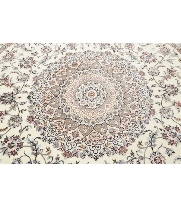 Nain 6 La Tepih sa Svilenim Nitima Br. 231270 - 250 x 250 cm - Slika 8