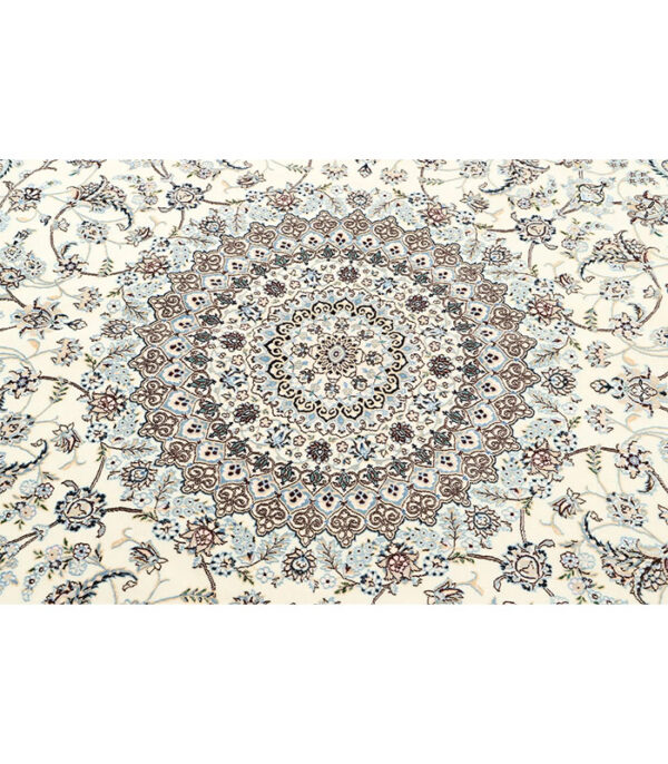 Nain 6 La Tepih sa Svilenim Nitima Br. 203438 - 250 x 250 cm - Slika 9