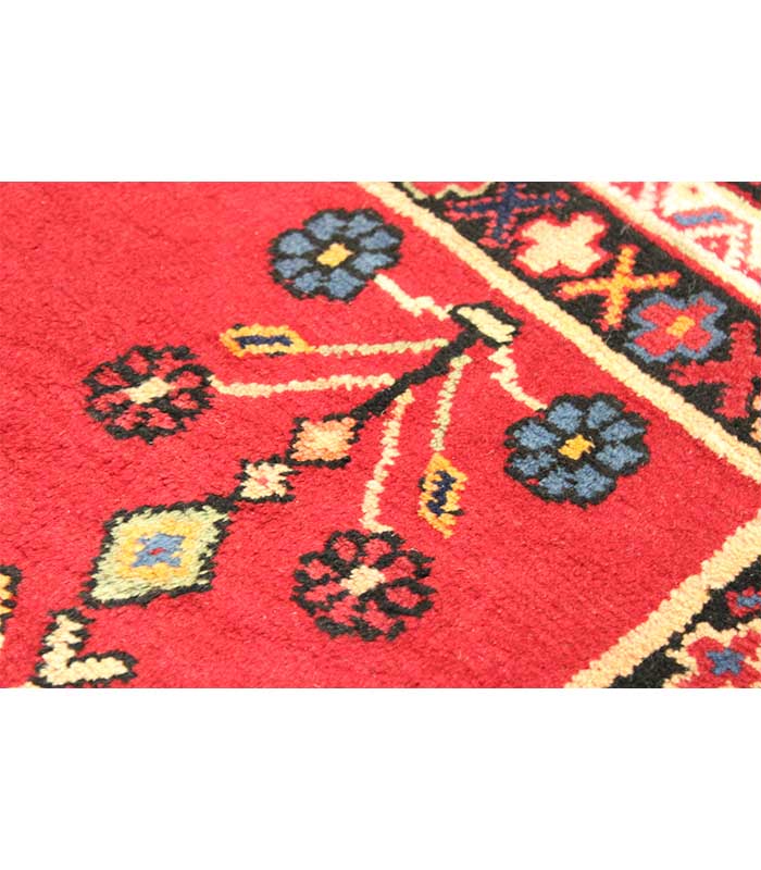 Perzijski tepih Shiraz Ghashghai No. 103537 - 150 x 121 cm - Slika 7