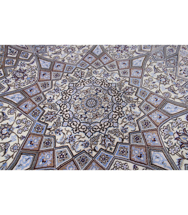 Nain 6 La Tepih sa Svilenim Nitima Br. 406-5 - 312 x 215 cm - Slika 10