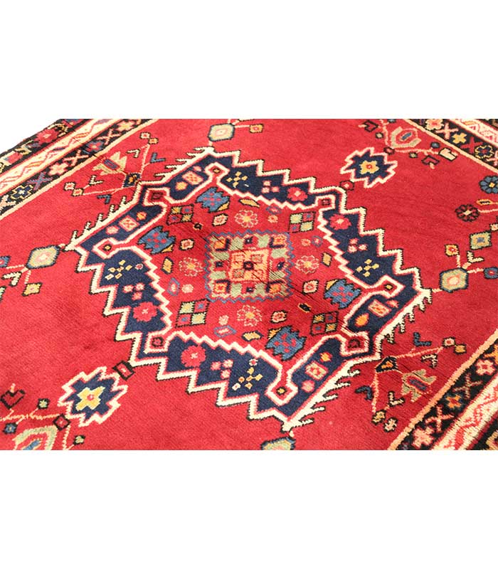 Perzijski tepih Shiraz Ghashghai No. 103537 - 150 x 121 cm - Slika 10