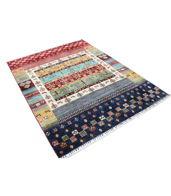 Tepih Kazak Diyar No. 24  - 206 x 155 cm - Slika 3