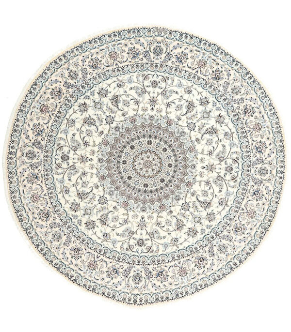 Nain 6 La Tepih sa Svilenim Nitima Br. 203438 - 250 x 250 cm