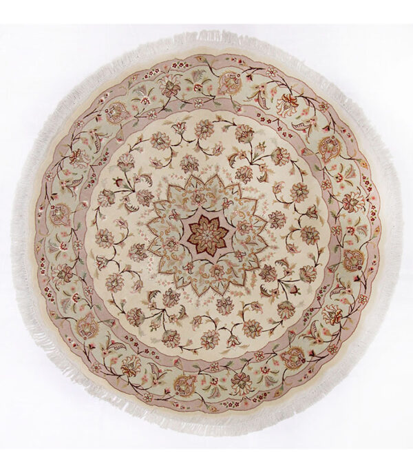 Perzijski tepih Tabriz 50 Raj No. 36-210 - 150 x 150 cm