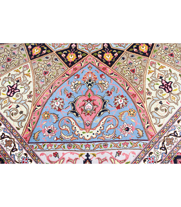 Perzijski tepih Tabriz 50 Raj br. 2102 - 253 x 252 cm - Slika 9