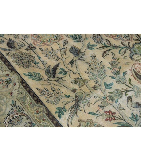Perzijski tepih Isfahan sa svilom br. 461 - 240 x 154 cm - Slika 12