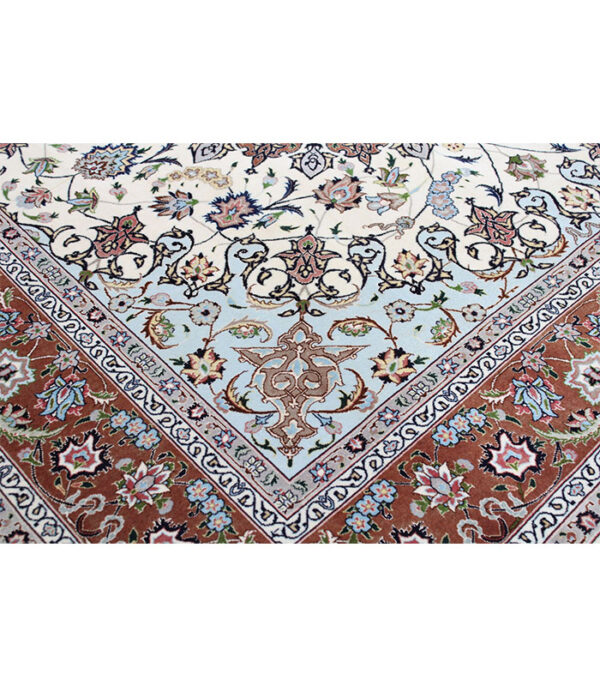 Perzijski tepih Tabriz 50 Raj br. 1229 - 203 x 194 cm - Slika 7