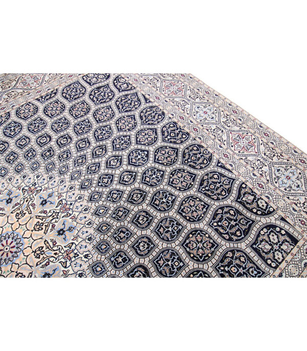 Nain 6 La Tepih sa Svilenim Nitima Br. 402-3 - 304 x 254 cm - Slika 15