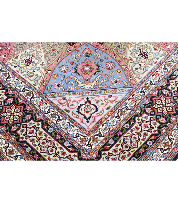 Perzijski tepih Tabriz 50 Raj br. 2102 - 253 x 252 cm - Slika 7