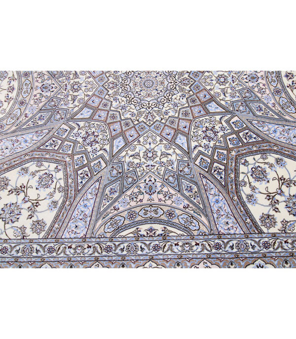 Nain 6 La Tepih sa Svilenim Nitima Br. 406-5 - 312 x 215 cm - Slika 16