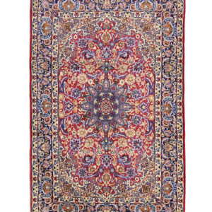 Perzijski tepih Isfahan Cork sa svilom br. 46 - 165 x 105 cm