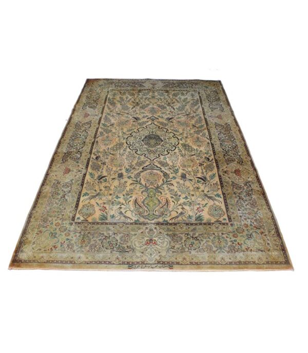 Perzijski tepih Isfahan sa svilom br. 461 - 240 x 154 cm - Slika 4