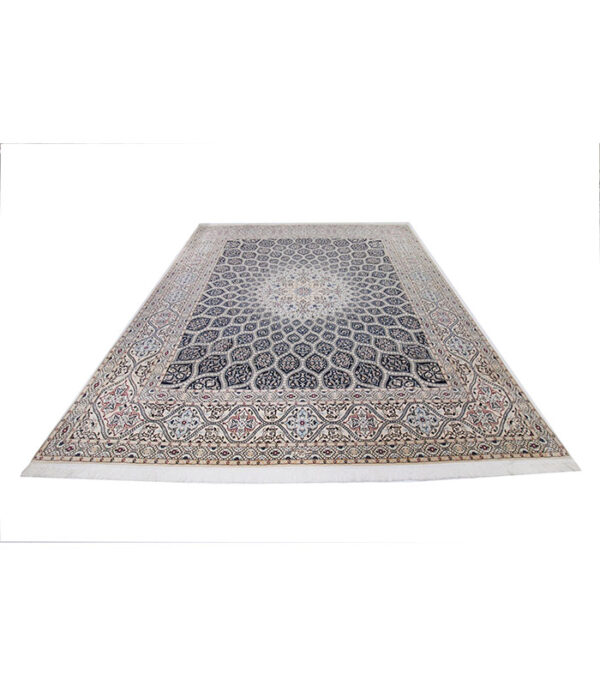 Nain 6 La Tepih sa Svilenim Nitima Br. 402-3 - 304 x 254 cm - Slika 4