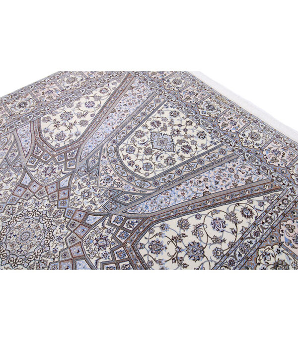 Nain 6 La Tepih sa Svilenim Nitima Br. 406-5 - 312 x 215 cm - Slika 18