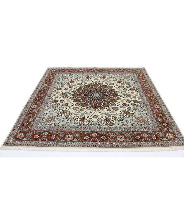 Perzijski tepih Tabriz 50 Raj br. 1229 - 203 x 194 cm - Slika 3