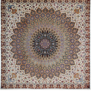 Perzijski tepih Tabriz 50 Raj br. 578 - 298 x 298 cm
