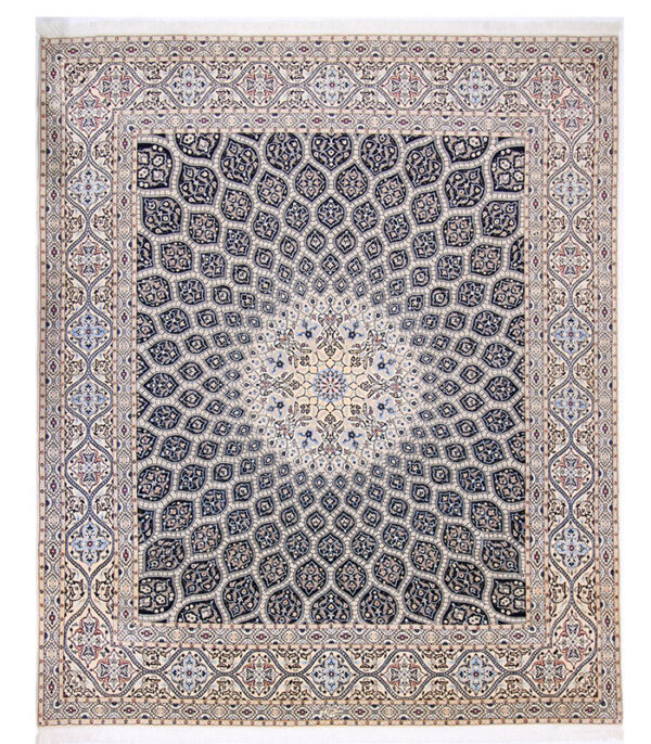 Nain 6 La Tepih sa Svilenim Nitima Br. 402-3 - 304 x 254 cm